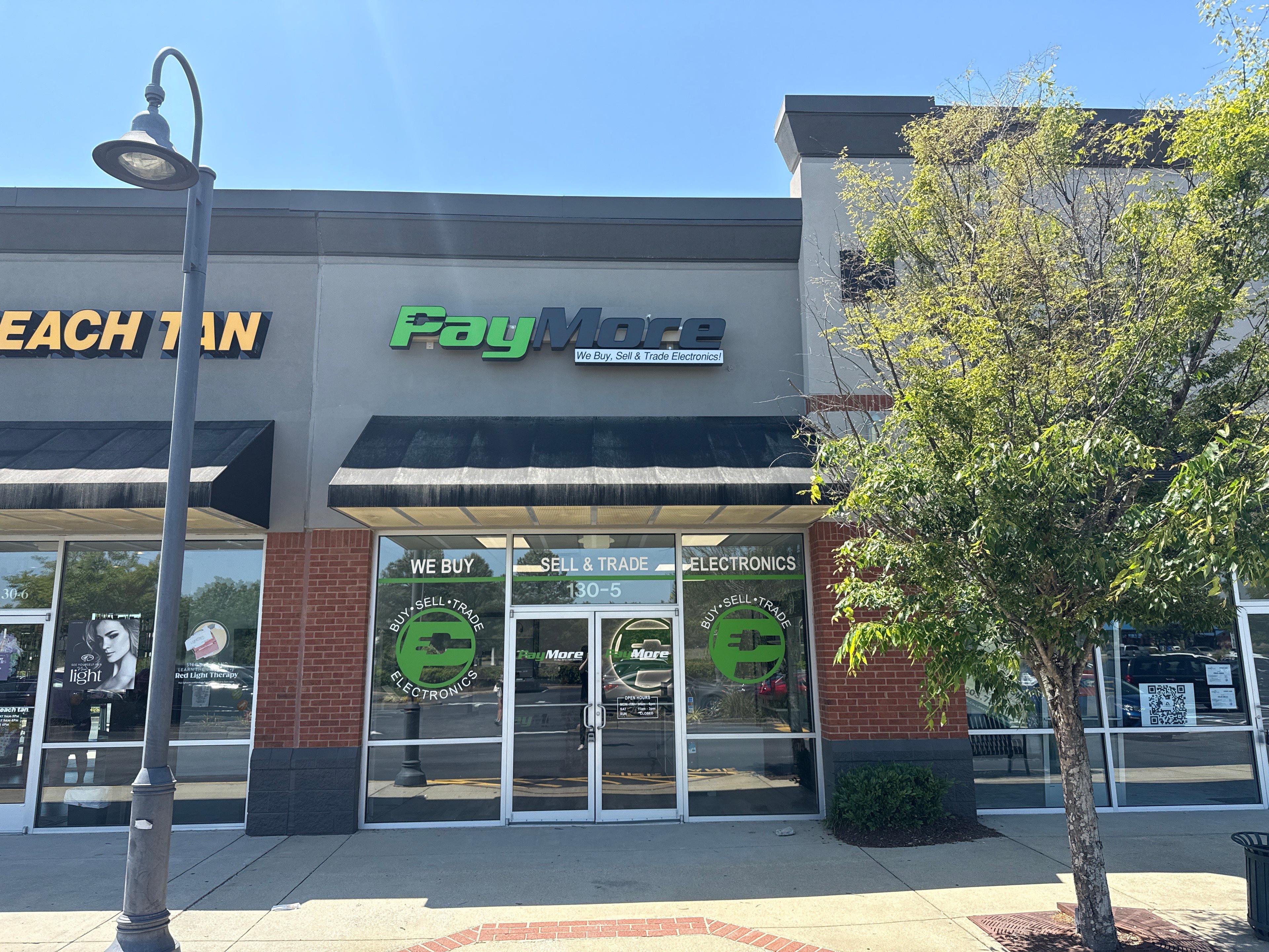 paymore sandhill store front