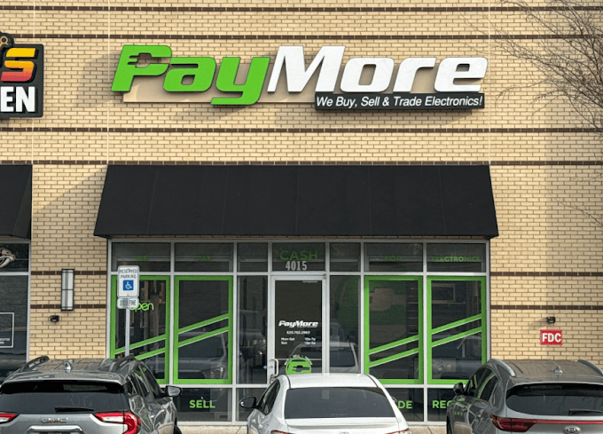paymore hermitage store front