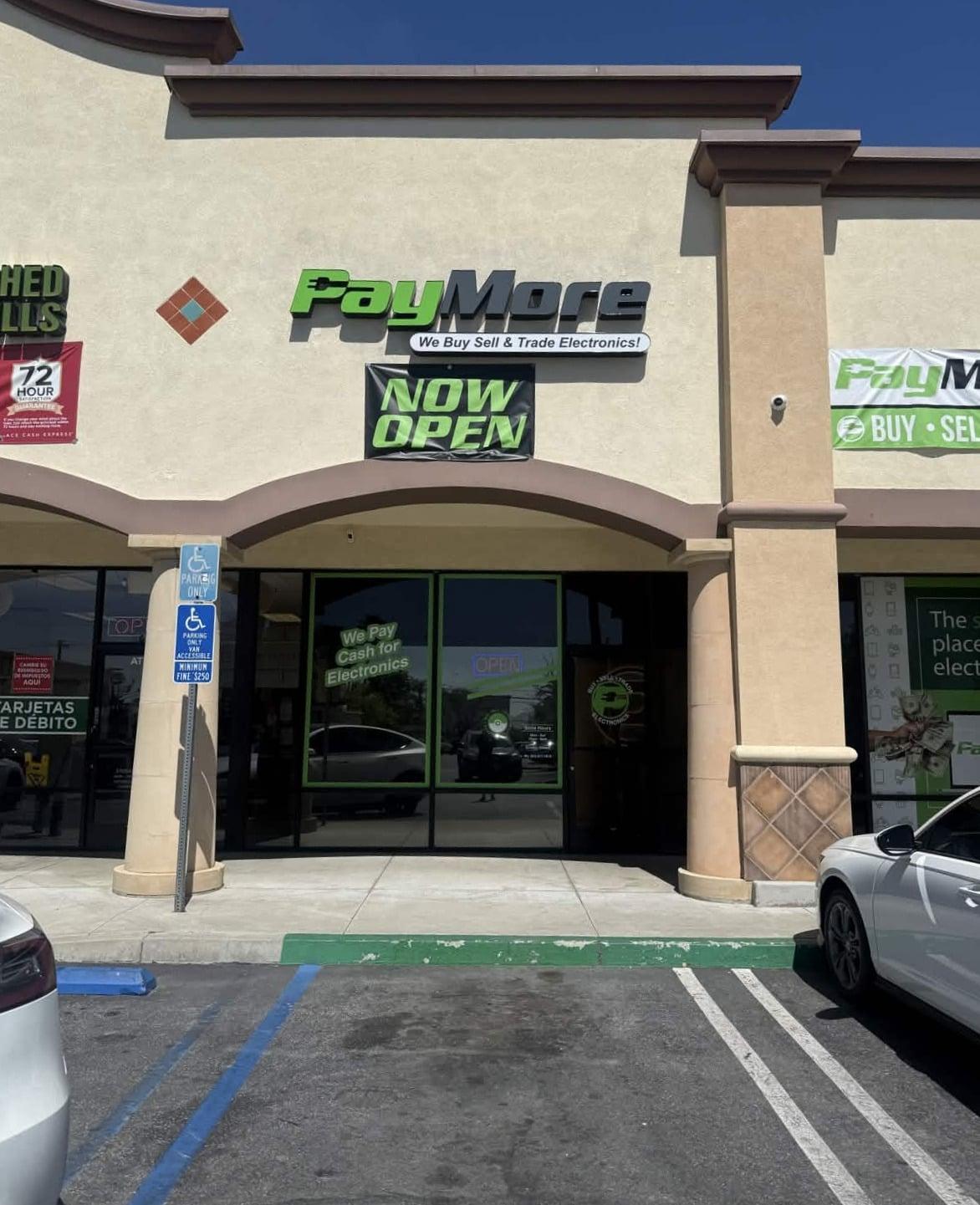 paymore fontana store front